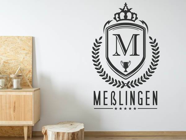 Wandtattoo Meßlingen Wappen