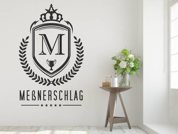 Wandtattoo Meßnerschlag Wappen
