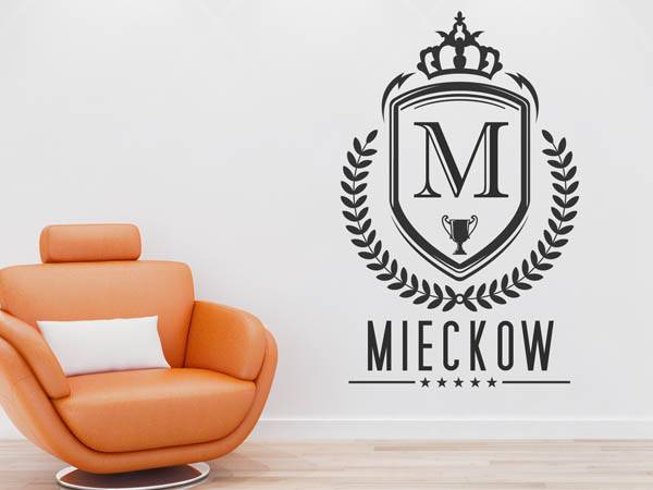 Wandtattoo Mieckow Wappen