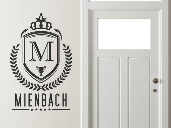 Wandtattoo Mienbach Wappen
