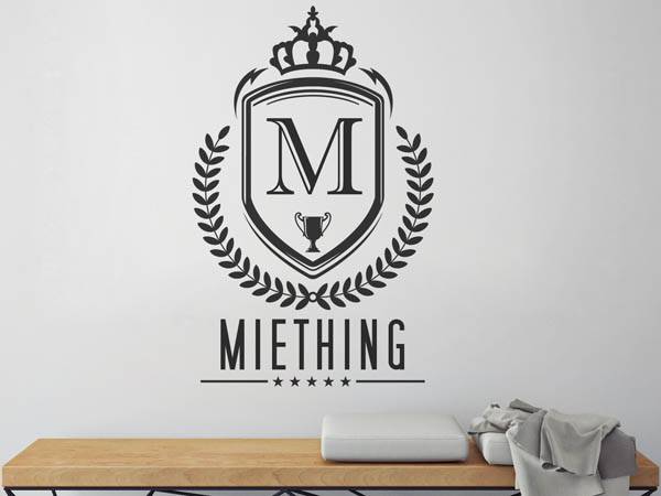Wandtattoo Miething Wappen