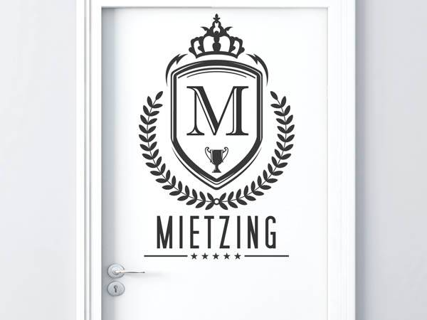 Wandtattoo Mietzing Wappen