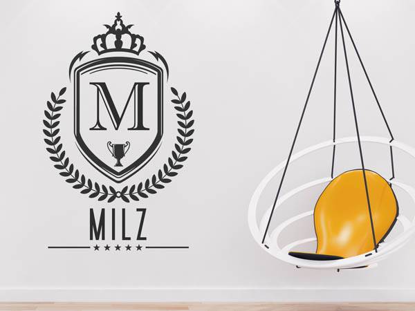Wandtattoo Milz Wappen