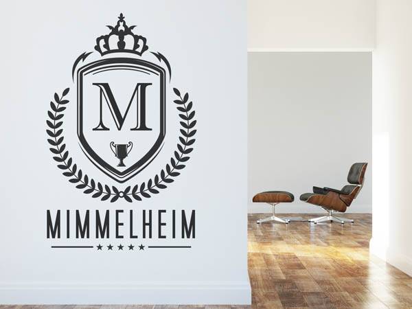 Wandtattoo Mimmelheim Wappen
