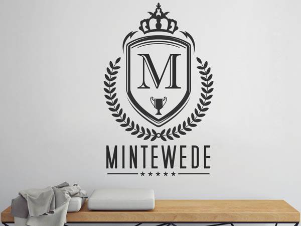 Wandtattoo Mintewede Wappen