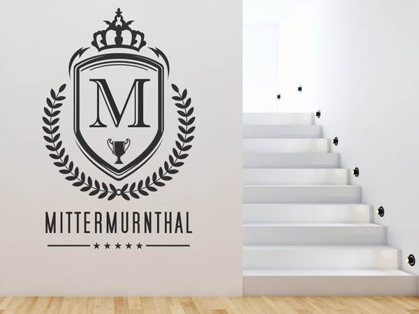 Wandtattoo Mittermurnthal Wappen