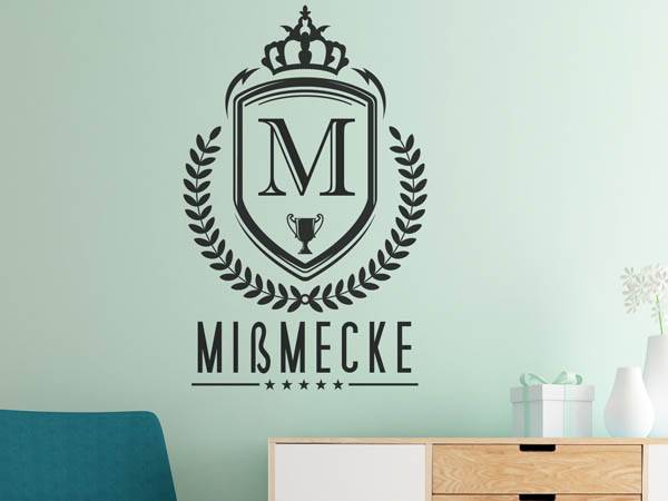 Wandtattoo Mißmecke Wappen