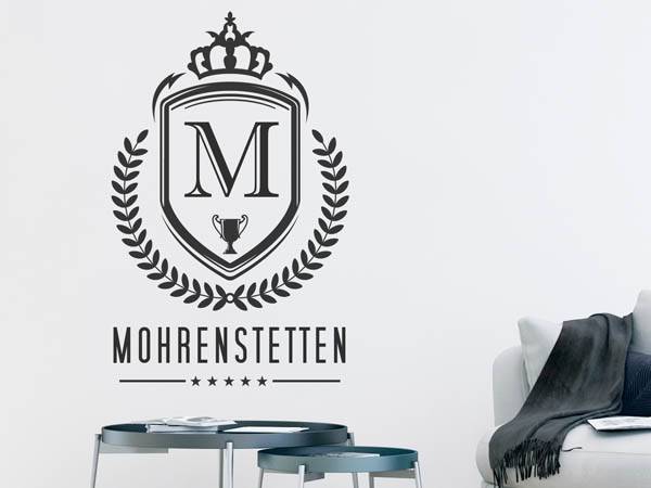 Wandtattoo Mohrenstetten Wappen