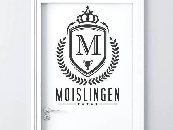 Wandtattoo Moislingen Wappen