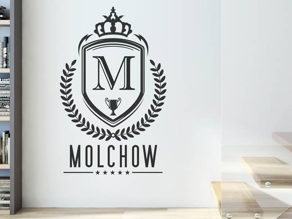 Wandtattoo Molchow Wappen