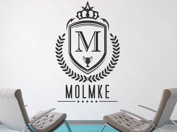 Wandtattoo Molmke Wappen