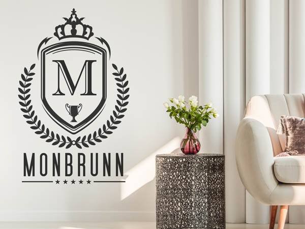 Wandtattoo Monbrunn Wappen