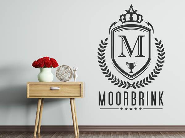 Wandtattoo Moorbrink Wappen