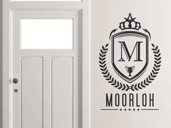 Wandtattoo Moorloh Wappen