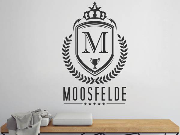 Wandtattoo Moosfelde Wappen