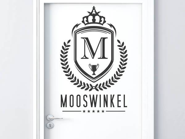 Wandtattoo Mooswinkel Wappen