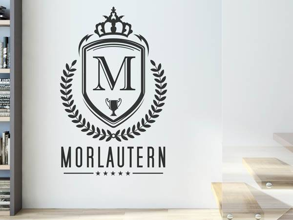 Wandtattoo Morlautern Wappen