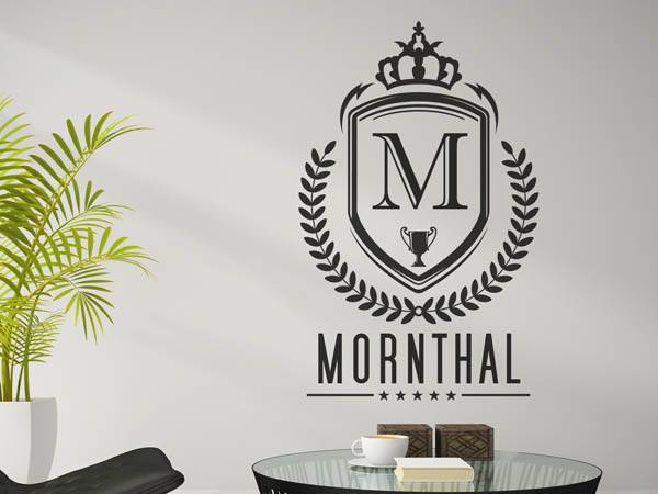 Wandtattoo Mornthal Wappen