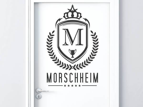 Wandtattoo Morschheim Wappen