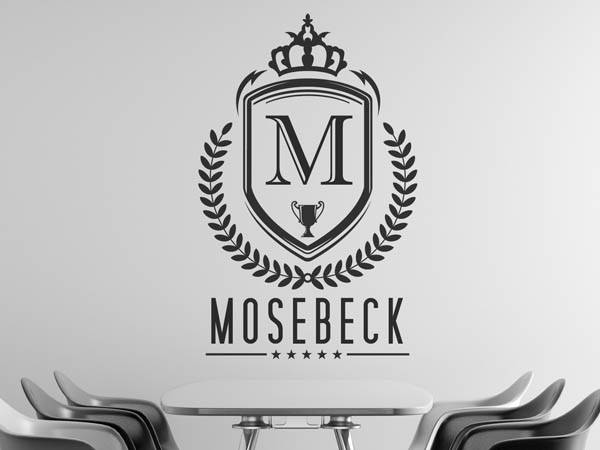 Wandtattoo Mosebeck Wappen