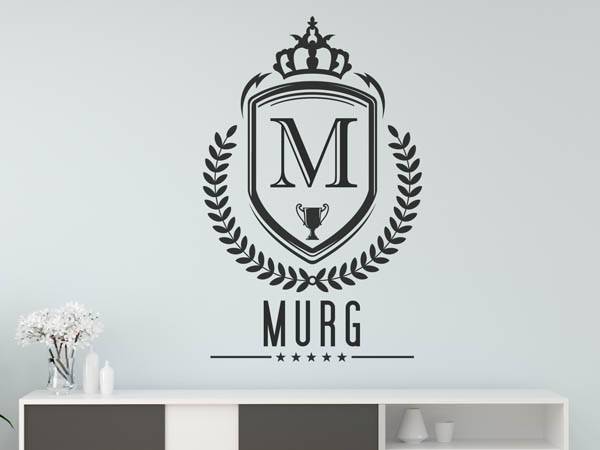 Wandtattoo Murg Wappen