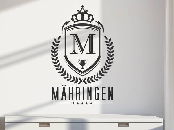 Wandtattoo Mähringen Wappen