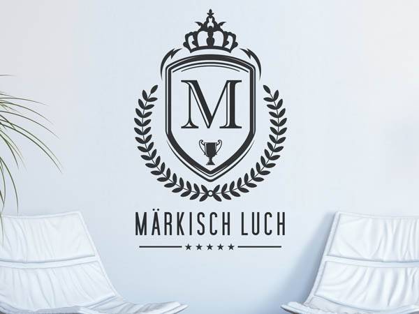 Wandtattoo Märkisch Luch Wappen