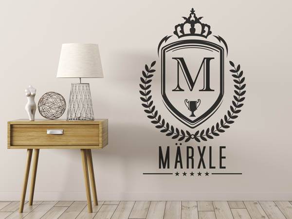 Wandtattoo Märxle Wappen