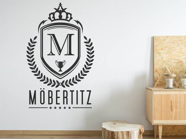 Wandtattoo Möbertitz Wappen