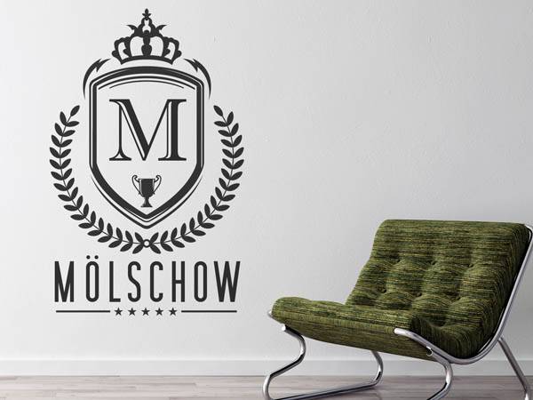Wandtattoo Mölschow Wappen