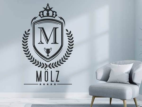 Wandtattoo Mölz Wappen