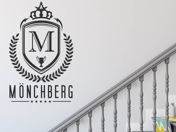 Wandtattoo Mönchberg Wappen