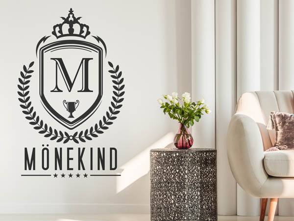 Wandtattoo Mönekind Wappen