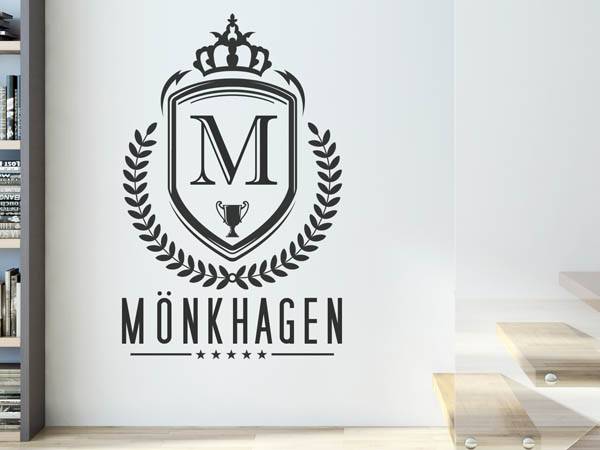 Wandtattoo Mönkhagen Wappen
