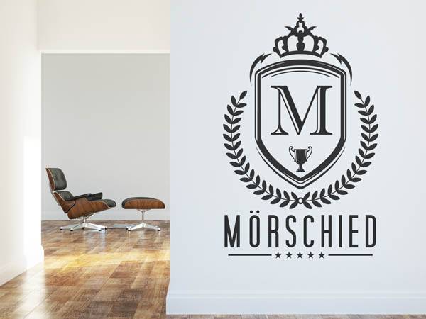 Wandtattoo Mörschied Wappen