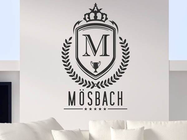 Wandtattoo Mösbach Wappen