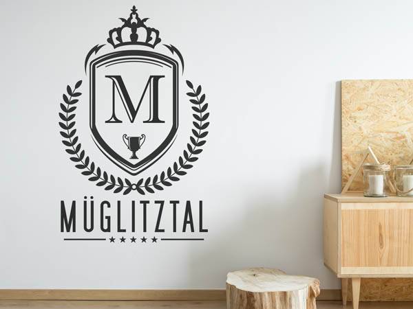 Wandtattoo Müglitztal Wappen