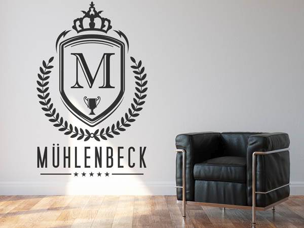 Wandtattoo Mühlenbeck Wappen