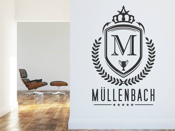 Wandtattoo Müllenbach Wappen
