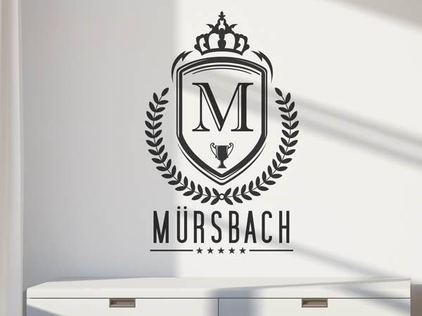 Wandtattoo Mürsbach Wappen