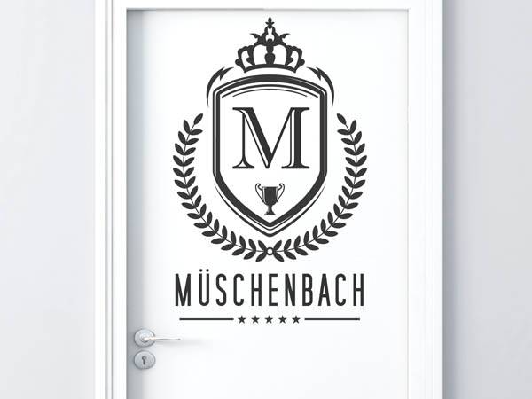 Wandtattoo Müschenbach Wappen