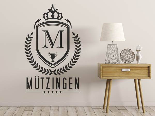 Wandtattoo Mützingen Wappen