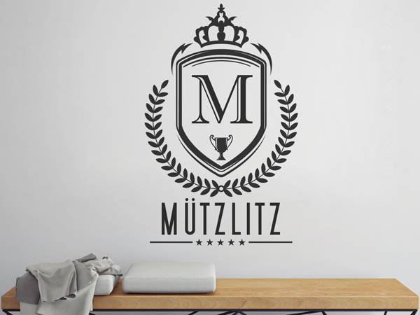 Wandtattoo Mützlitz Wappen