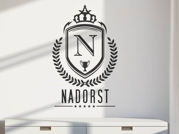Wandtattoo Nadorst Wappen