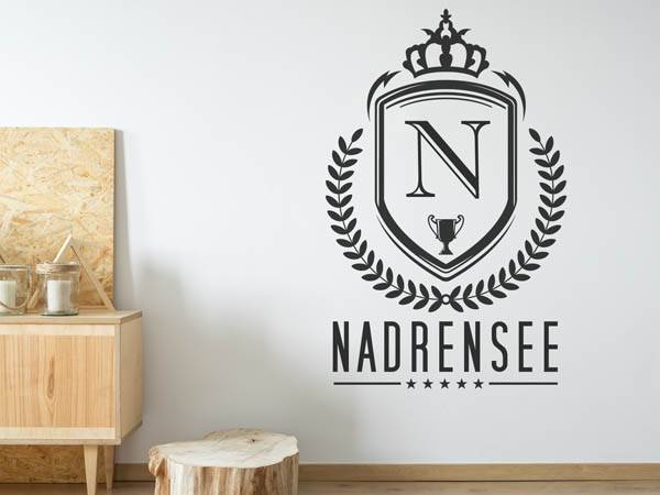 Wandtattoo Nadrensee Wappen