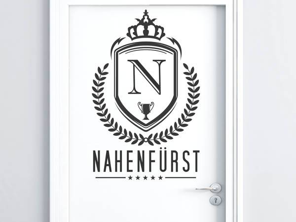 Wandtattoo Nahenfürst Wappen