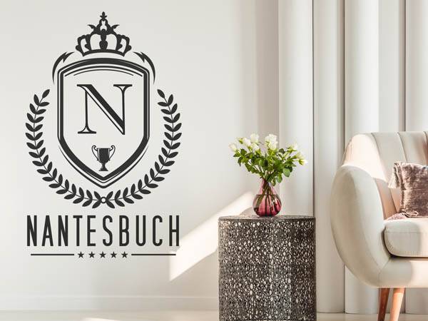 Wandtattoo Nantesbuch Wappen