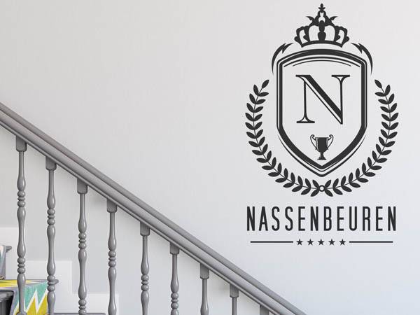 Wandtattoo Nassenbeuren Wappen