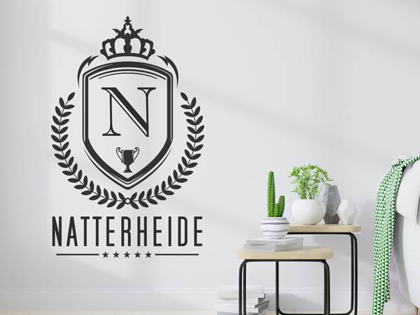 Wandtattoo Natterheide Wappen