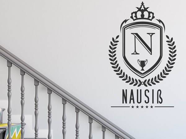 Wandtattoo Nausiß Wappen